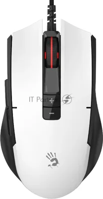 Мышь проводная A4Tech Bloody ES8 белый, 6000 dpi, USB, кнопки - 7