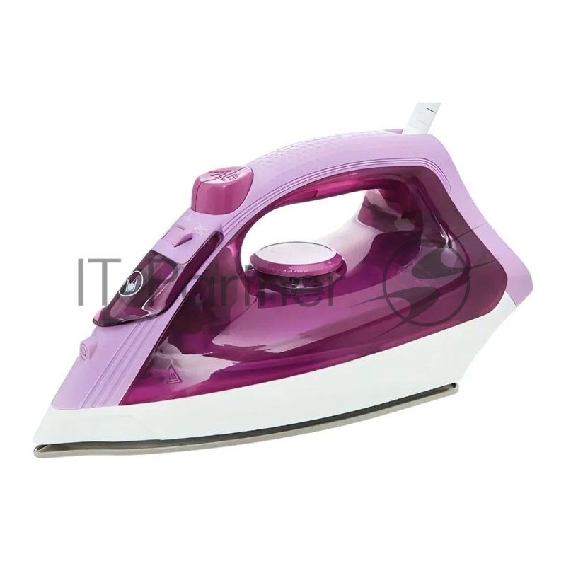 Утюг Tefal Steam Essential 2 FV1955E0 фиолетовый/белый, 1400 Вт, 20 г/мин, 100 г/мин, 220 мл