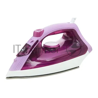 Утюг Tefal Steam Essential 2 FV1955E0 фиолетовый/белый, 1400 Вт, 20 г/мин, 100 г/мин, 220 мл