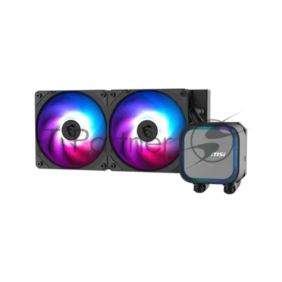Система жидкостного охлаждения MSI MAG CORELIQUID A13 240 2x ARGb Fan, ARGb Block,