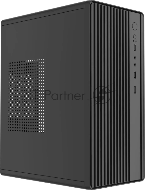 Компьютерный корпус Accord ACC-M258-01B черный без БП mATX 4x120мм 2xUSB2.0 audio