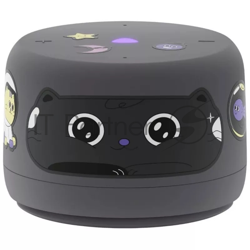 Умная колонка Яндекс Станция Лайт 2, 6Вт, компактная, 1 динамик, Matter, Wi-Fi, Bluetooth 5.0, Алиса, серый