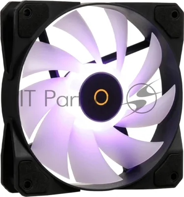 Реверсный вентилятор Fan Ocypus Beta F12 BK ARGB PWM черный