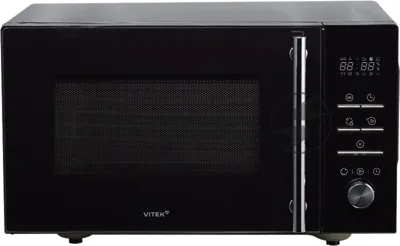 Микроволновая печь Vitek VT-MW1323 черный, 23 л, 900 Вт, переключатели - кнопки, поворотный механизм
