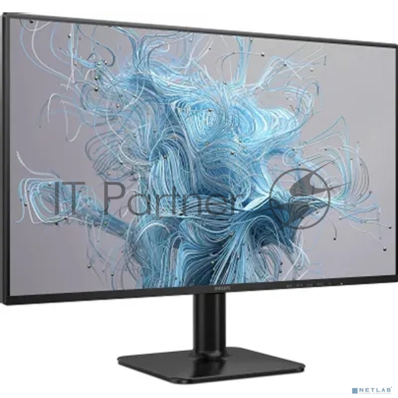 Монитор 23.8" Philips 24E2N1110/01 IPS 1920x1080, 120 Гц, 4 мс (1 мс MPRT), 16:9, 300 кд/м², VGA, HDMI 1.4, 3.5 Jack, HDR10, Adaptive-Sync, черный