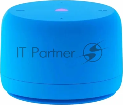 Умная колонка Яндекс Станция Лайт 2, 6Вт, компактная, 1 динамик, Matter, Wi-Fi, Bluetooth 5.0, Алиса, синий