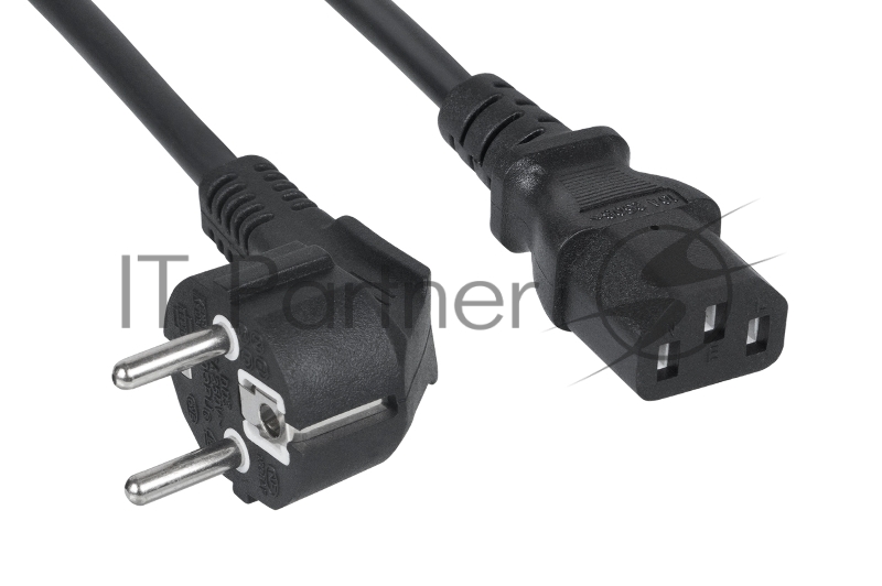 Кабель питания компьютера Cabeus PC-186-VDE-1.0-3M (Schuko+C13) (3x1.0), 3 м