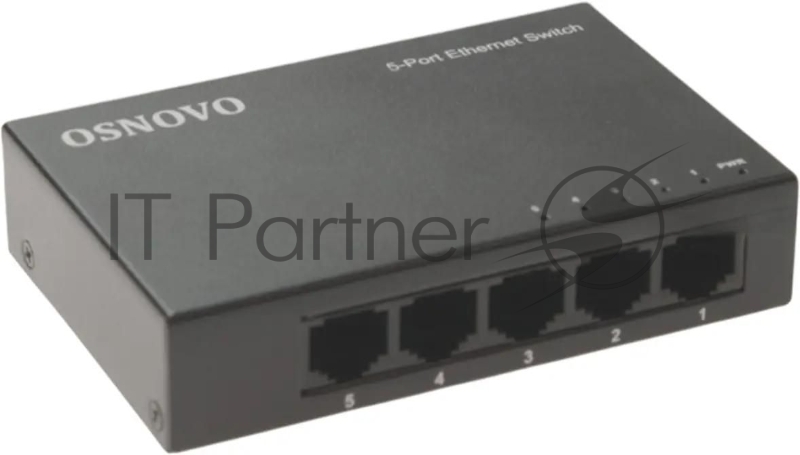 Коммутатор Osnovo SW-5F 5x100 Мбит/с неуправляемый