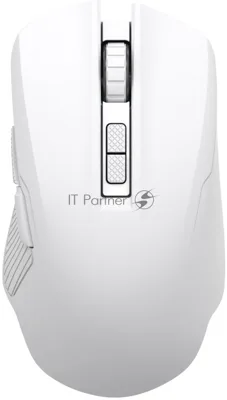 Мышь беспроводная/проводная Defender Whisper GM-209 белый, 7200 dpi, радиоканал, Bluetooth, USB, кнопки - 8
