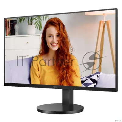 Монитор 27" AOC U27B3AF IPS 3840x2160, 60 Гц, 4 мс, 16:9, 350 кд/м², DP 1.4, HDMI 2.0, 3.5 Jack, Adaptive-Sync, HDR10, динамики (2x2 Вт), черный