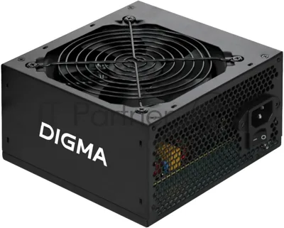 Блок питания Digma ATX DPSU-650W, 650Вт, 120мм, немодульный, черный