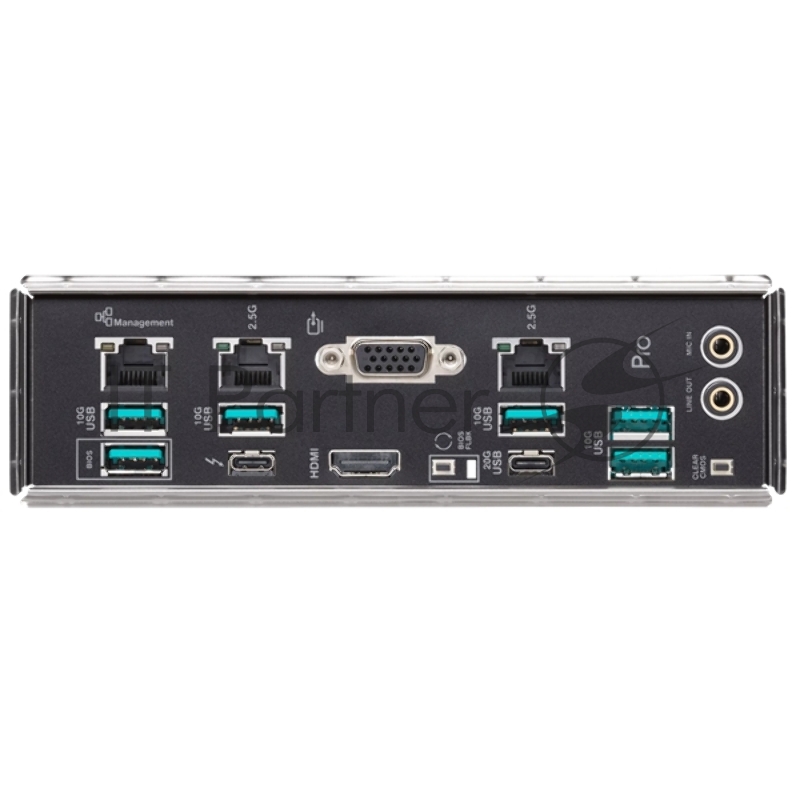 Материнская плата ASUS Pro WS W880-ACE SE, LGA1851, Intel W880, 4xDDR5, 4xSATA, 4xM.2, 1xPCIe 5.0 x16, HDMI, D-Sub, 3x2.5Gb LAN, USB Type-C, 2x3.5 мм, 7.1, ATX