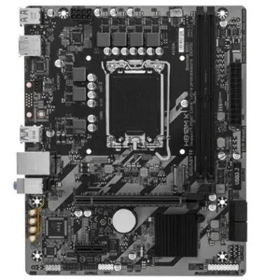 Материнская плата Gigabyte H810M K, LGA1851, Intel H810, 2xDDR5, 4xSATA, 1xM.2, 1xPCIe 4.0 x16, 1xPCIe 3.0 x1, 1xDP, 1xHDMI, 1x1Gb LAN, 2xUSB-A 5Gbps, 4xUSB-A 2.0, 3x3.5 мм, 7.1, mATX