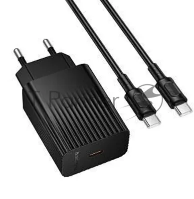 Сетевое зарядное устройство BOROFONE (6941991122736) BAS73Aaa 1Type-C 3.0A PD20W для Type-C Type-C черный