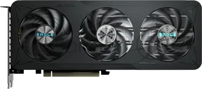 Видеокарта Gigabyte GeForce RTX 5060 Ti Eagle Max OC, NVIDIA RTX 5060 Ti, 8 ГБ GDDR7, 128 бит, PCI-e 5.0, 1xHDMI, 3xDP, 2617 МГц