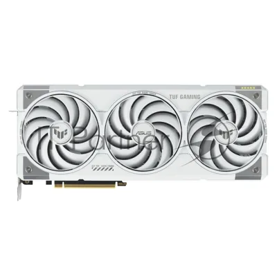 Видеокарта ASUS TUF Gaming GeForce RTX 5070 Ti White OC Edition, 16 GB GDDR7, 256 bit, 3xDisplayPort, 2xHDMI, GPU 2610 MHz