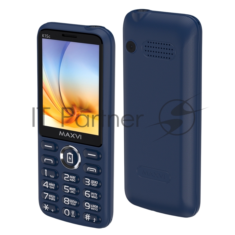 Мобильный телефон Maxvi K15c синий