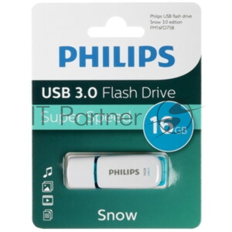 Флешка USB 16Gb PHILIPS IRON 3.0 16Gb, USB 3.0