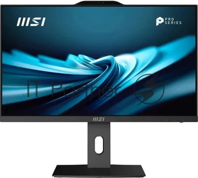 Моноблок MSI Pro AP242P 14M AiO 23,8" FHD(1920x1080)IPS AG Non-touch, Core i5-14400 (2.5GHz), 16Gb DDR5 (2x8Gb), 256Gb SSD, 2Tb HDD, Intel UHD,WiFi,BT,camera,WirelessKB&mouse Eng/Rus,noOS,1y w-ty,черный (9S6-AE0621-1021)