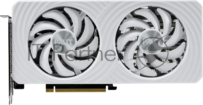 Видеокарта Palit GeForce RTX 5060 Ti WHITE OC, 8 GB GDDR7, 128 bit, 3xDisplayPort, HDMI, GPU 2407 MHz
