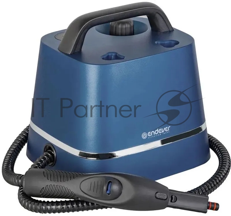 Пароочиститель Endever Odyssey Q-810 синий, напольный, 2200 Вт, 65 г/мин, 1500 мл