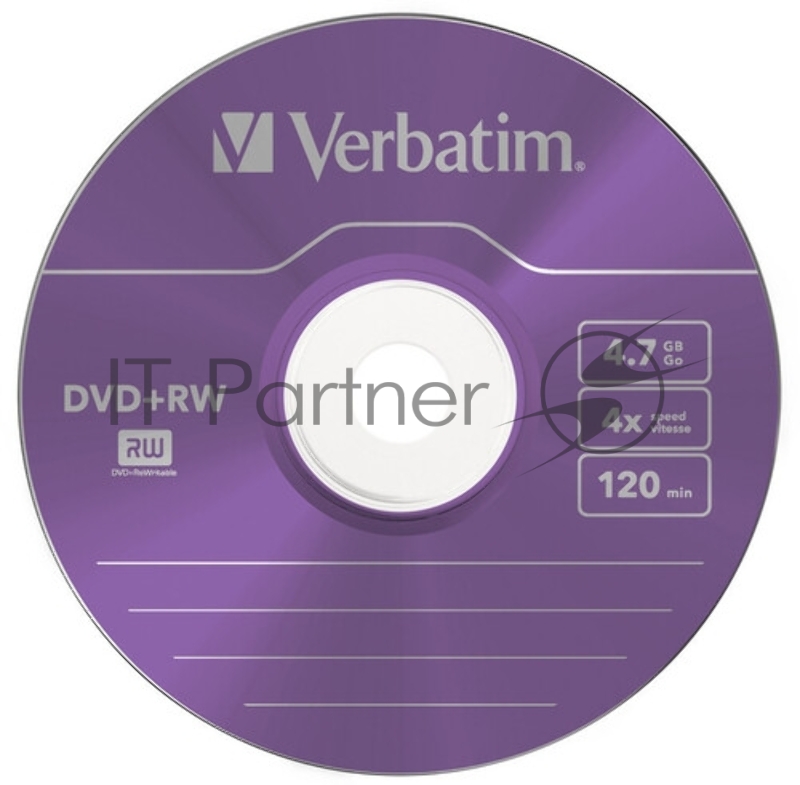 Диск DVD-RW Philips 4.7 Gb, 4x, Slim Case (1шт)