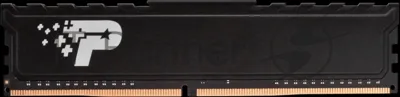 Оперативная память Patriot Memory 8GB DDR4 2666MHz RTL PC4-21300 CL19 DIMM 288-pin 1.2В single rank с радиатором Ret
