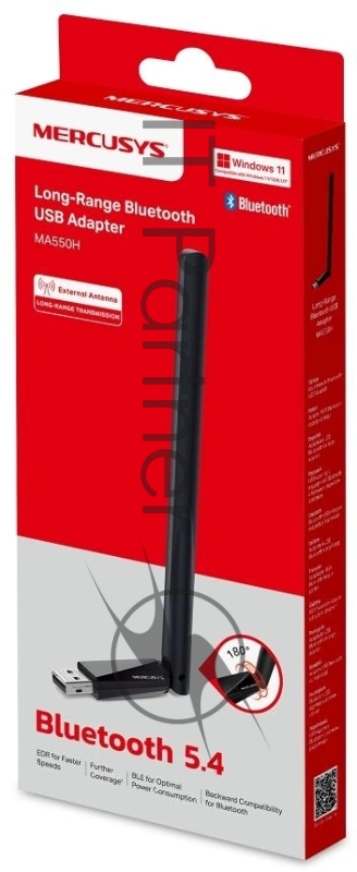 Bluetooth USB-адаптер дальнего действия Mercusys MA550H