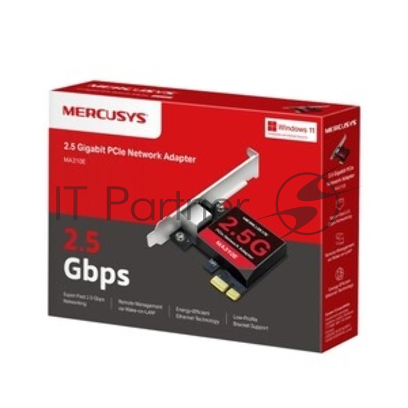 Сетевой адаптер PCI-Express Mercusys MA310E