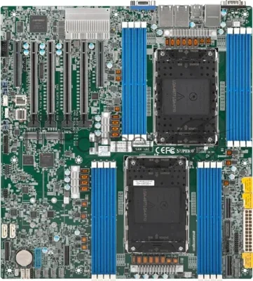 Материнская плата Supermicro X14DBI-T, LGA4710, SoC, 16xDDR5 RDIMM, 10xSATA 6Gb/s, 2xM.2 PCIe, 4xPCIe 5.0 x16, 2xPCIe 5.0 x8, 1xVGA, 2x 10Gb LAN, 1x 1Gb LAN, 4xUSB 3.0, 0x3.5 мм, E-ATX