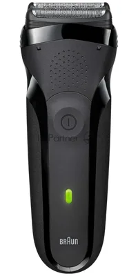 Электробритва Braun S3 300BT черная сухое бритье с триммером для бороды тип 5408