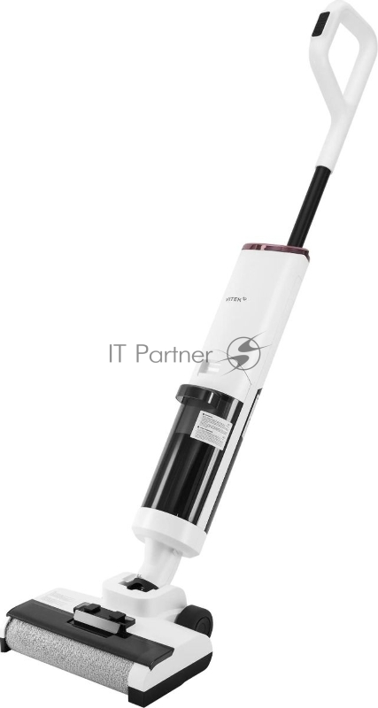 Пылесос моющий Vitek VT-FW11PRO белый/черный, питание от аккумулятора, 120 Вт, уборка сухая/влажная, пылесборник 0.68 л