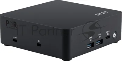 Мини ПК MSI Cubi NUC AI 1UMG-043XRU Core Ultra 5 125H (1.2) 16Gb SSD 512Gb Graphics CR без ОС 2xGbitEth WiFi BT 120W черный (9S6-B20911-043)