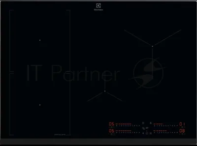 Индукционная варочная поверхность Electrolux EIS77453, 4 конфорки, с зоной расширения, стеклокерамика, 8300 Вт