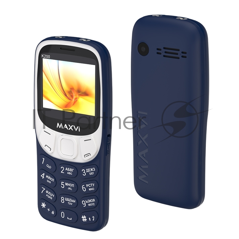 Мобильный телефон Maxvi K200 синий