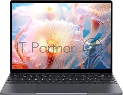 Ноутбук CHUWI CoreBook X 14" (2160x1440 IPS)/Intel Core i9 13900H(2.6Ghz)/32768Mb/1024SSDGb/noDVD/Int:Intel UHD Graphics/Cam/BT/WiFi/46WHr/war 1y/1.4kg/Iron Grey/Win11Home + подсв.клав, мет.корп, мышь