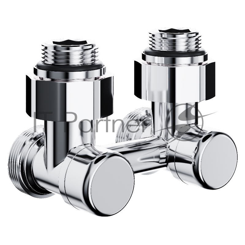 Узел нижнего подключения Royal Thermo Design угловой 1/2"х3/4" EK (хром)