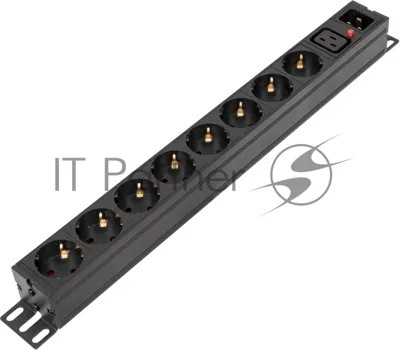 Блок распределения питания Powercom PDU-16A-type 2 (PDU-16AV10-8S-C9-C2)