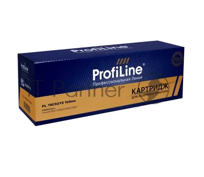 Картридж Profiline PL-78C5UY0 для принтеров Lexmark CS521/CS622/CX622/CX625 Yellow 7000 копий