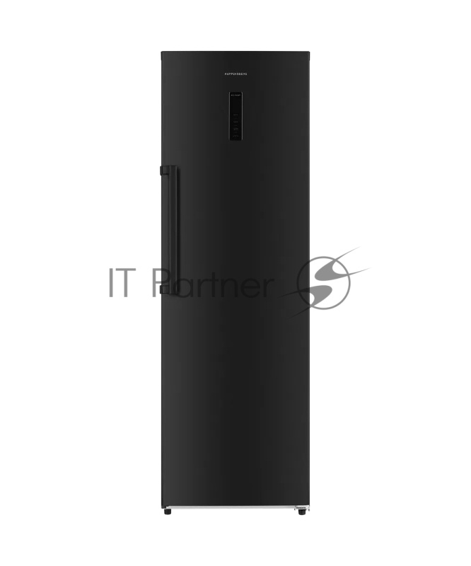 Холодильник Kuppersberg NRS 189 DX чёрный однокамерный 355л