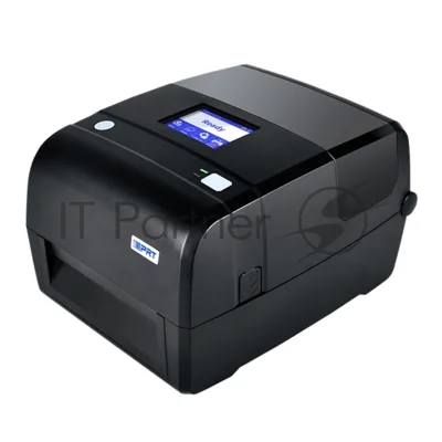 Принтер этикеток термотрансферный iDPRT iT4P, TT Label Printer, 4", 203DPI, 8IPS, 128/256MB, USB+Ethernet+USB HOST, ZPL-II, TSPL,EPL2, DPL, 3.5inch touch LCD, RTC, Ribbon 300 m