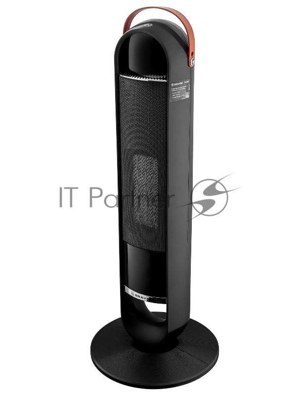 Тепловентилятор электрический BRAYER BR4862 чёрный, керамический, 2000 Вт, 20 м²
