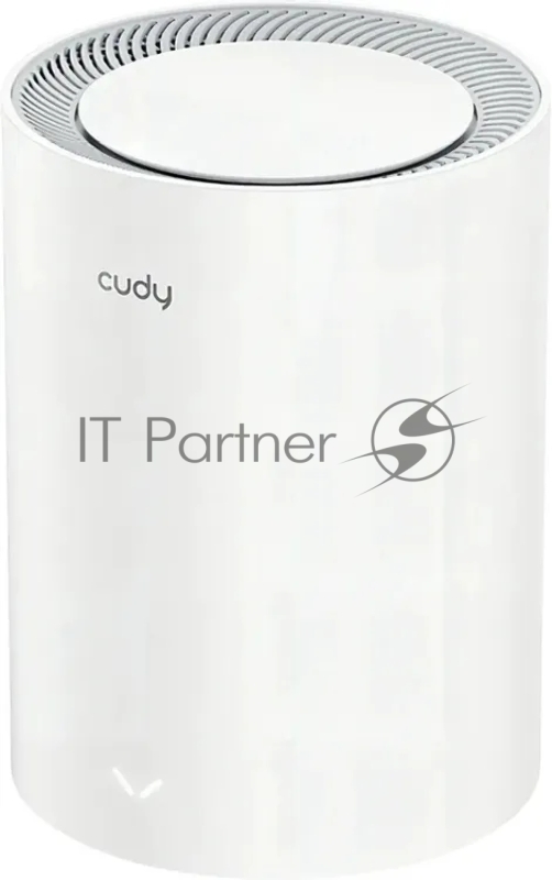 Маршрутизатор Cudy BE3600 Wi-Fi 7 Mesh Solution Gigabit Dual Band 1-Pack, Chipset Broadcom, 802.11be/ax/ac/a/b/g/n, 2882Mbps at 5GHz + 688Mbps at 2.4GHz, 3 x 10/100/1000Mbps Ports, Internal antennas, Zerotier/PPTP/L2TP/OpenVPN/WireGuard, MLO, MU-MIMO, Guest network, WPS, DDN