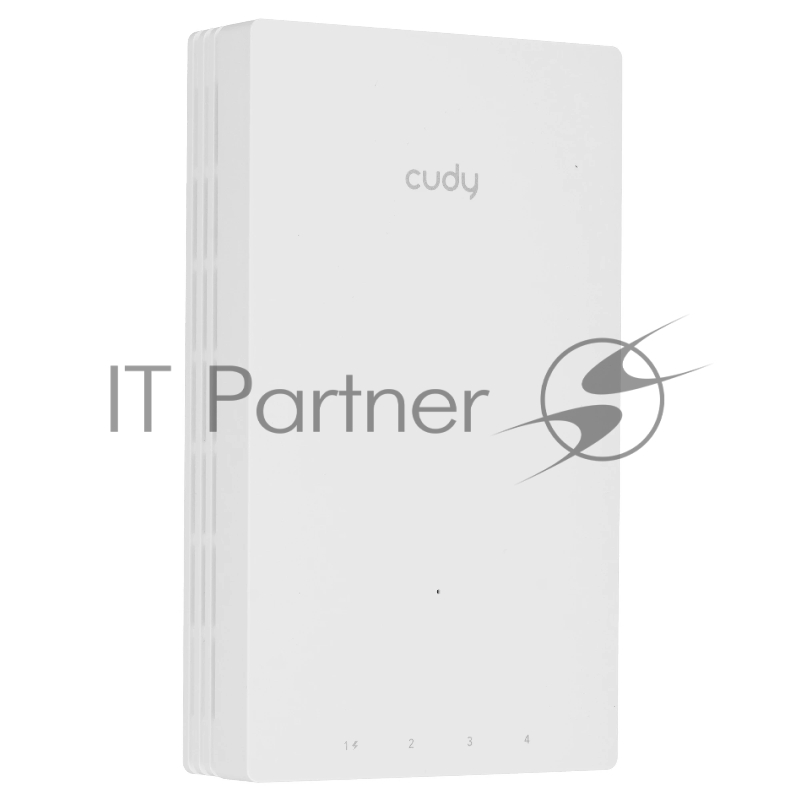 Точка доступа Wi-Fi Cudy AC1200 Gigabit Wall-Plate Access Point AC1200 Dual Band Gigabit Wall Plate Access Point, MT7621DAN+MT7613B+MT7603E, 867Mbps at 5GHz + 300Mbps at 2.4GHz, 1 x Gigabit PoE-IN Port, 802.3af/at, 4 x Gigabit RJ45 ports, LAN1 support PoE Out, Cudy Mesh Support