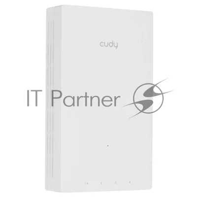Точка доступа Wi-Fi Cudy AC1200 Gigabit Wall-Plate Access Point AC1200 Dual Band Gigabit Wall Plate Access Point, MT7621DAN+MT7613B+MT7603E, 867Mbps at 5GHz + 300Mbps at 2.4GHz, 1 x Gigabit PoE-IN Port, 802.3af/at, 4 x Gigabit RJ45 ports, LAN1 support PoE Out, Cudy Mesh Support