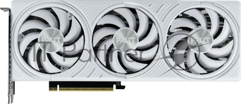 Видеокарта Palit GeForce RTX 5070 WHITE OC, 12 GB GDDR7, 192 bit, 3xDisplayPort, HDMI, GPU 2325 MHz