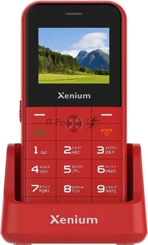 Мобильный телефон Xenium X718 красный
