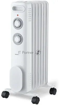 Радиатор CENTEK CT-6230-7 белый, 15 м², 1500 Вт, термостат