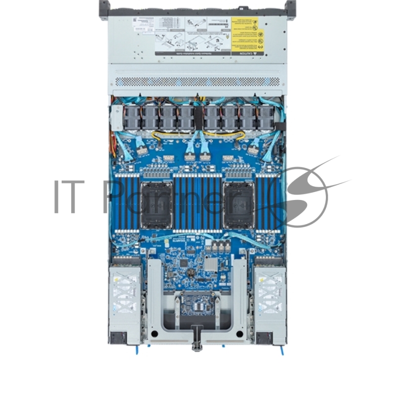 Серверная платформа Gigabyte Server Platform R183-S96 / 1U / 2xIntel (Gen 4/5) / 2xHS / 32xDIMM / 12xSFF NVME/SAS/SATA / 2xGbE / 2xOCP 3.0 / 2xFHHL / 2x1600W / Rails