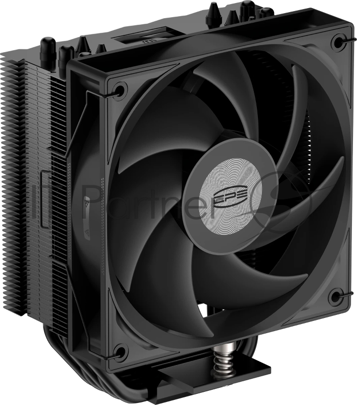 Устройство охлаждения(кулер) PcCooler RT500 BK Soc-AM5/AM4/1200/1700/1851 черный 4-pin 34.9dB Al+Cu